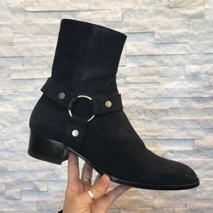 Saint Laurent Wyatt Harness Boot